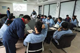 華謀咨詢?yōu)槟常ōh(huán)保行業(yè)）公司導(dǎo)入看板培訓(xùn)